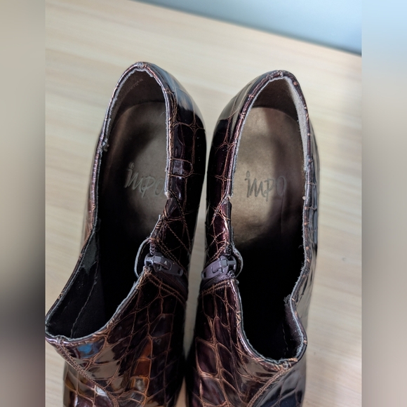 IMPO Side Zip Ankle Booties Size 8M - Picture 5 of 6